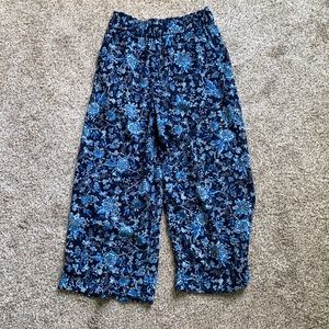 Women’s Floral Wide Leg Pants